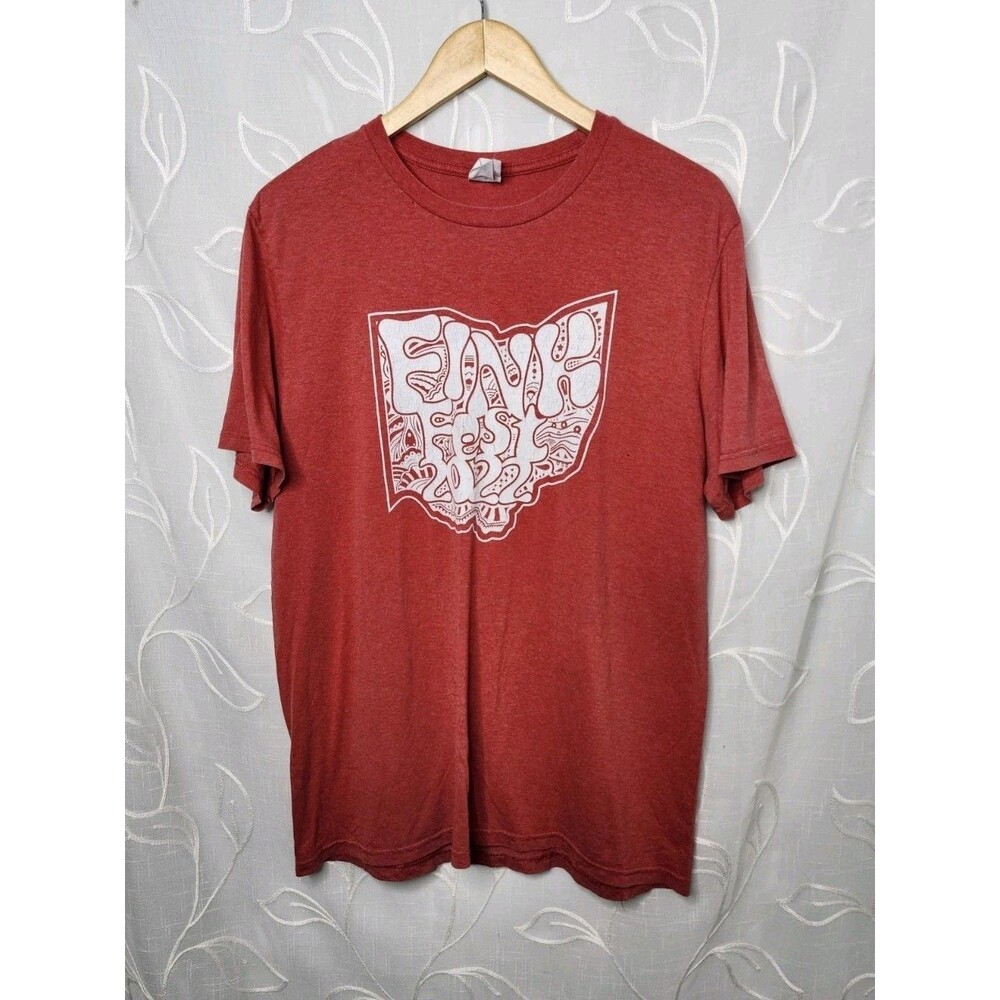 FINK Fest T-Shirt Short Sleeve Large Art Music Camping